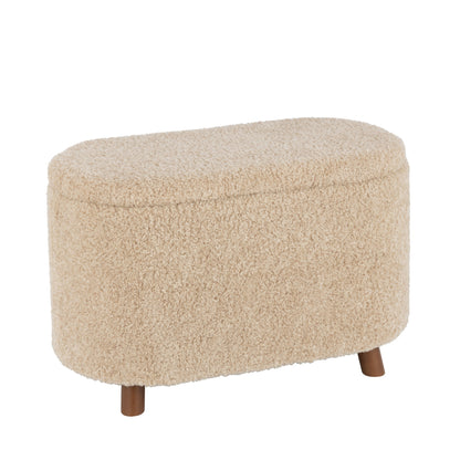 Pouf contenitore Teddy Beige J-Line