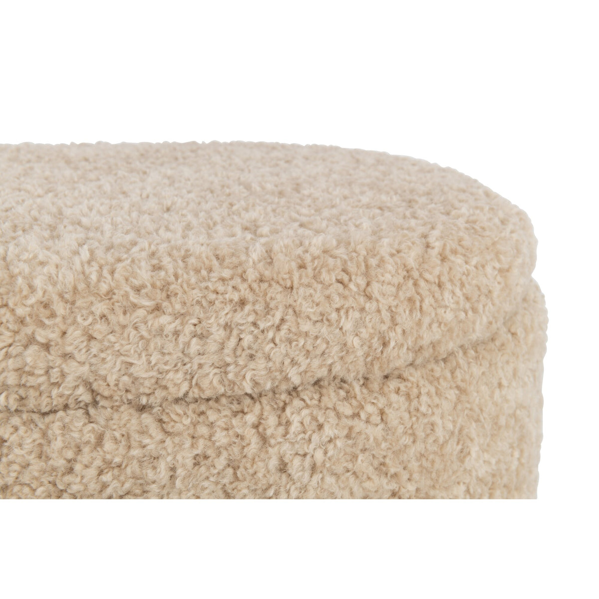 Pouf contenitore Teddy Beige J-Line