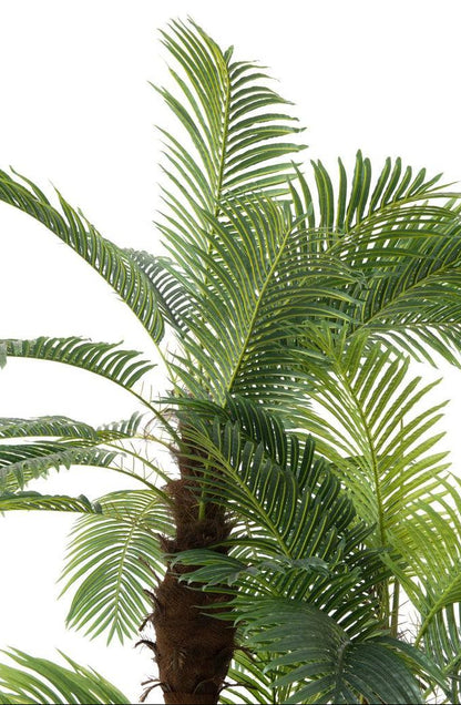 Palma artificiale 3 pezzi Real Touch in vaso verde H300 cm J-Line