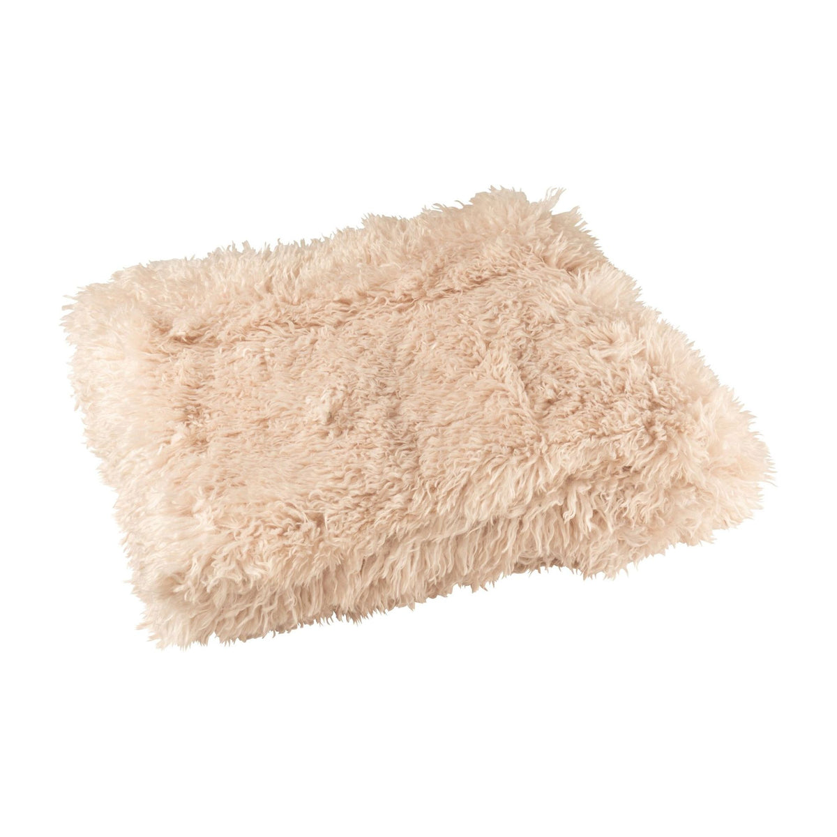 Plaid Moutie Poliestere Beige 130x180cm J-Line