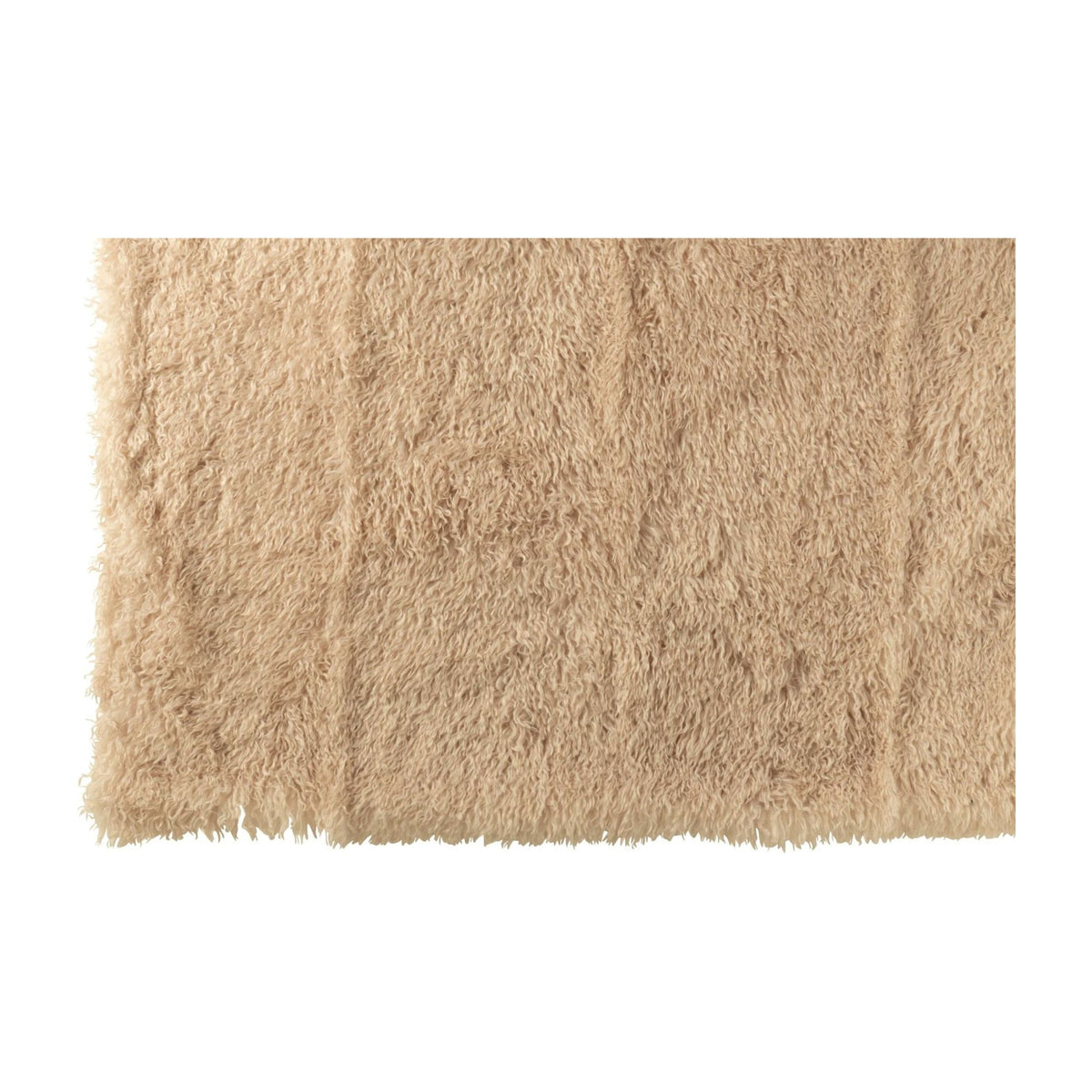 Plaid Moutie Poliestere Beige 130x180cm J-Line