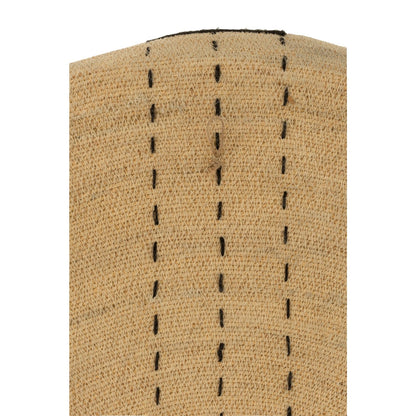 Vassoio Decorazione da parete Linee tratteggiate Alghe Naturale/Nero