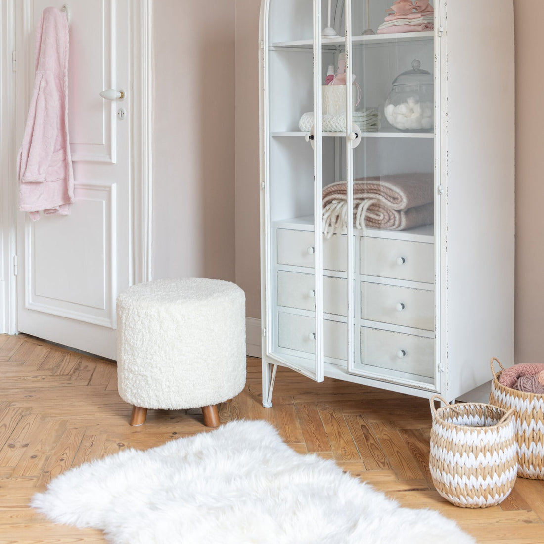 Pouf Pecora Bianco J-Line