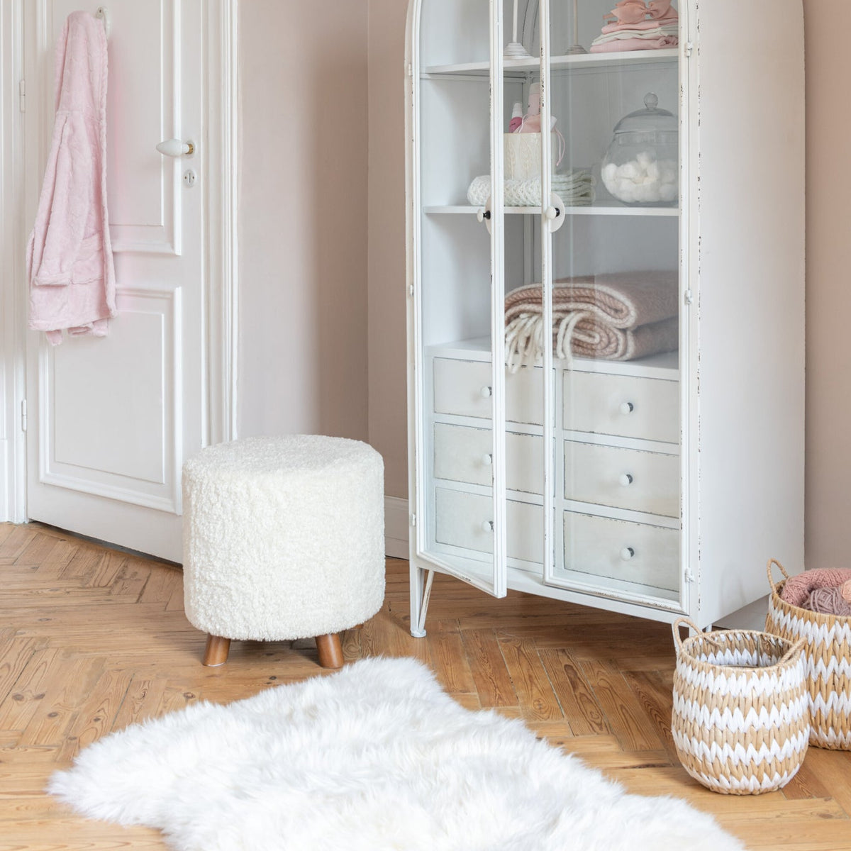 Pouf Pecora Bianco J-Line