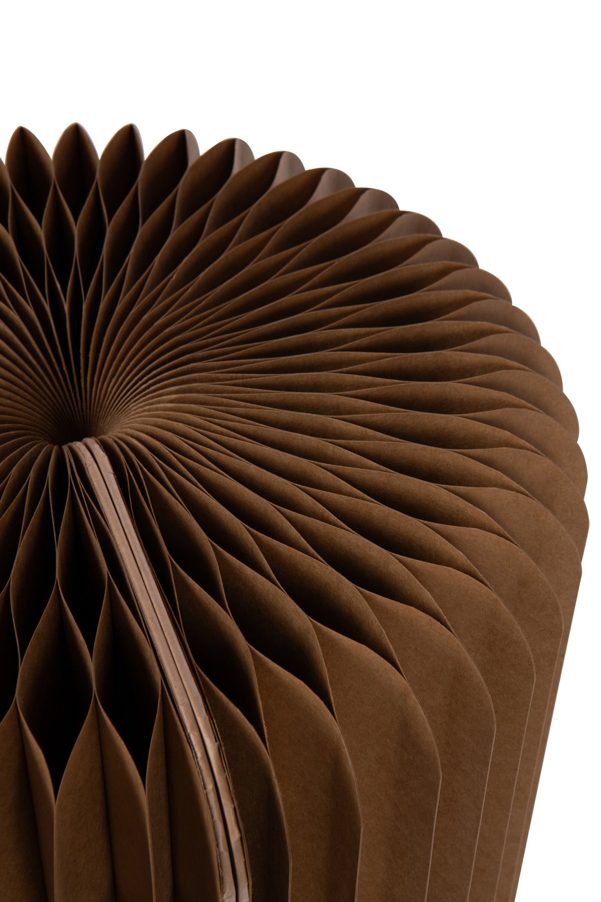 Poef Vouwbaar Papier Camel Dia36cmxh42cm J-Line - Poef - J-Line - livinglovely.nl