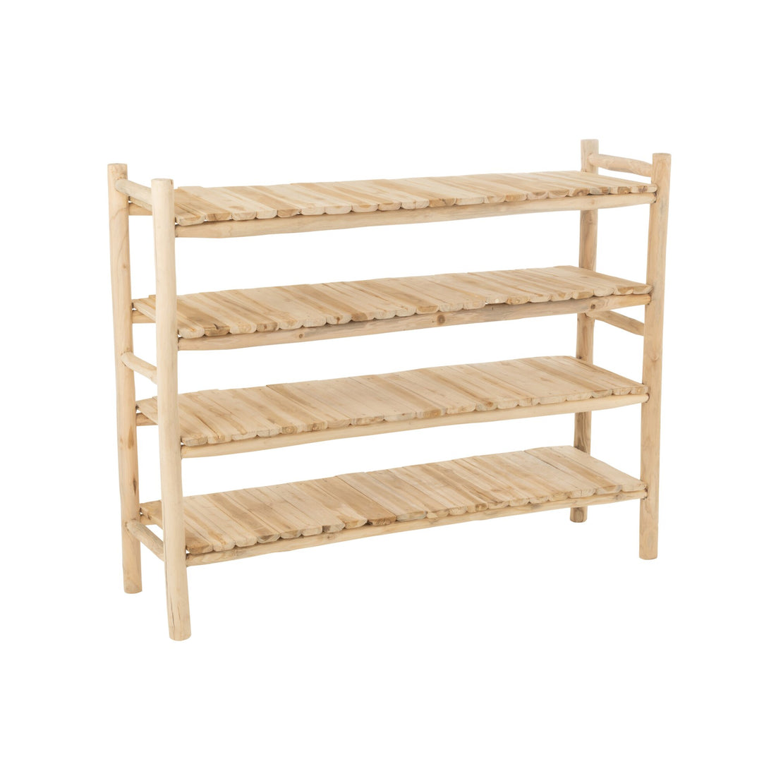 Scaffale Ranch in Legno di Teak Naturale J-Line