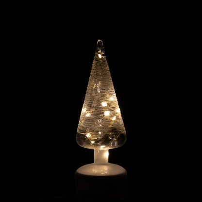 Set di 2 lampade a sospensione rotanti in vetro bianco/trasparente con LED J-Line