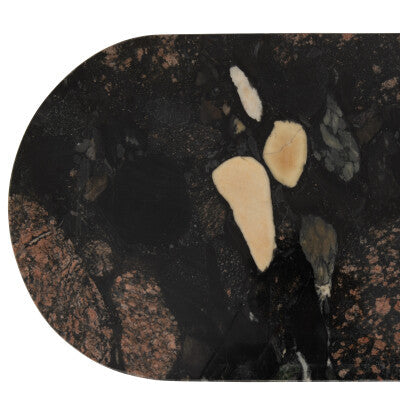 Consolle Mathilde Marmo Nero/Pesca J-Line