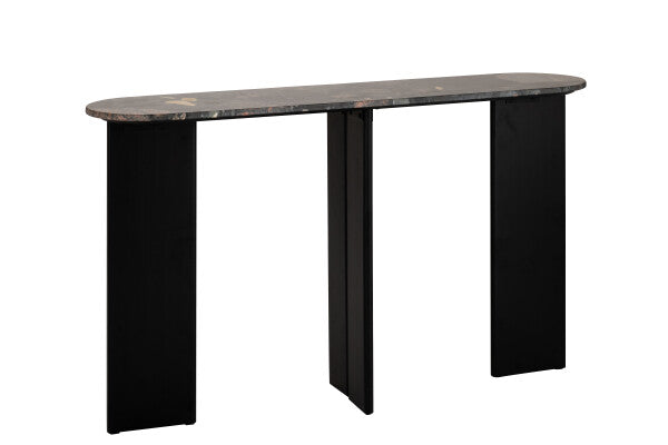 Consolle Mathilde Marmo Nero/Pesca J-Line