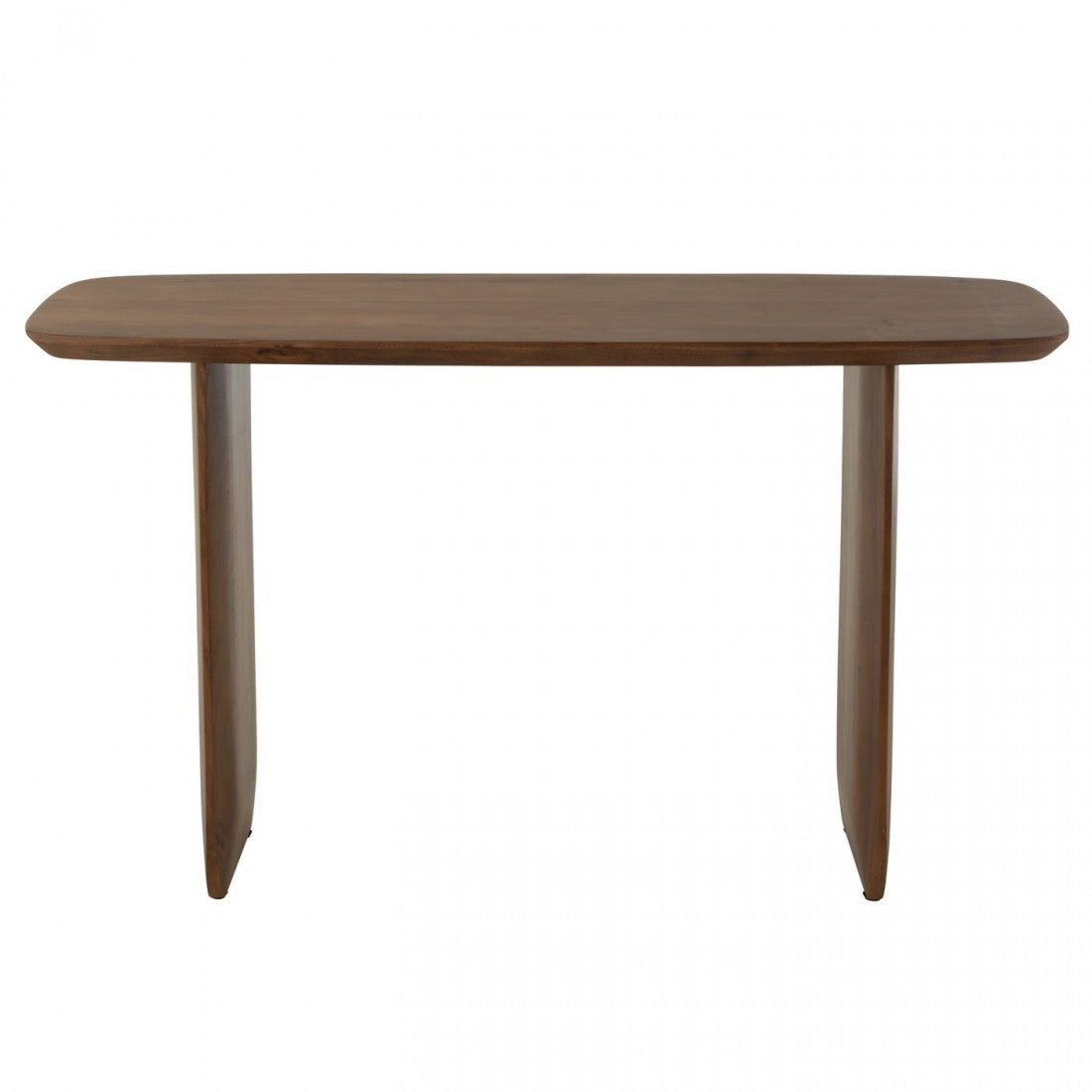 Consolle in legno di acacia marrone J-Line