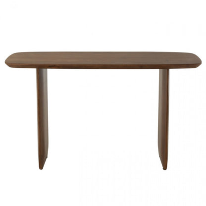 Consolle in legno di acacia marrone J-Line
