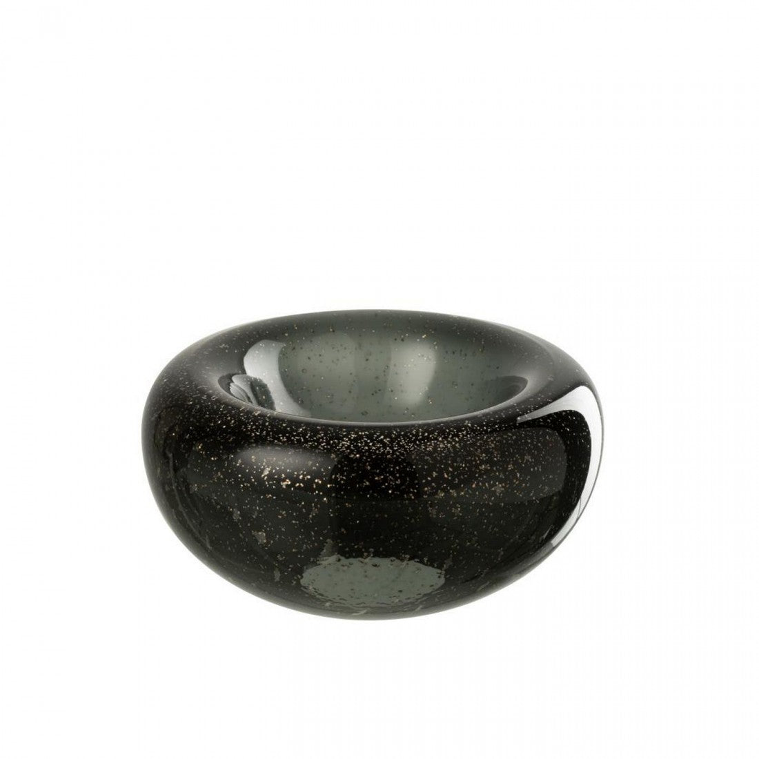 Ciotola decorativa Carol Vetro Nero Piccola J-Line