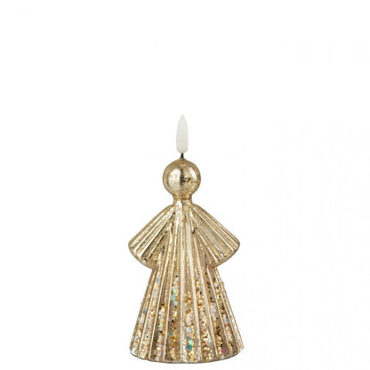 Set di 2 lampade a LED Angel in vetro color oro J-Line