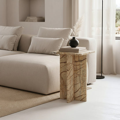 Tavolino Seoul Marmo Bizar Raw Materials