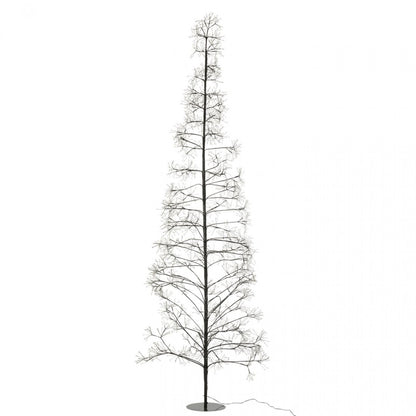 Albero di Natale 3000 LED Metallo Nero Large H300cm J-Line