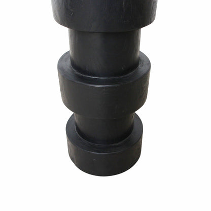 Forma Sgabello da bar Totoma Nero Raw Materials