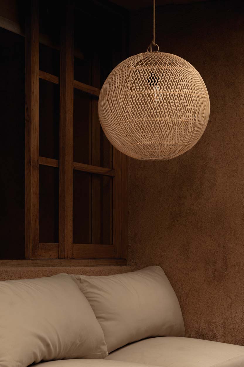 La lampada a sospensione Bubble - Naturale - Media Bazar Bizar