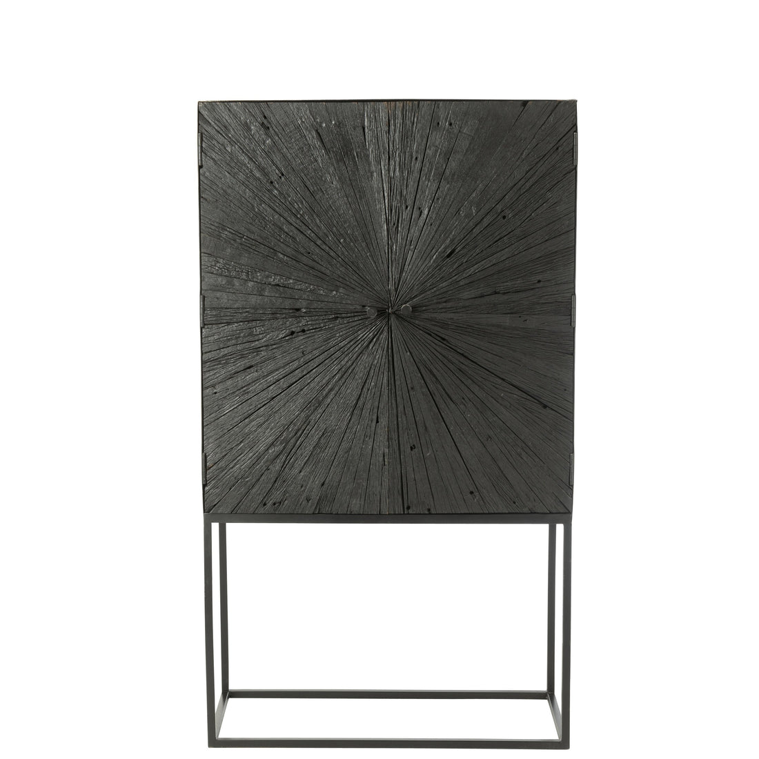 Mobiletto Shanil Legno/Ferro Nero J-Line