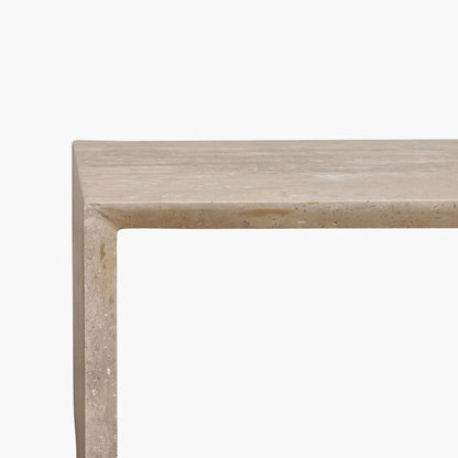 Tavolino da salotto in travertino Sleaky Raw Materials