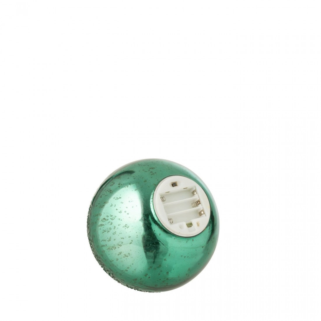 Sfera LED Vetro Incrudellato Verde Set da 2 J-Line