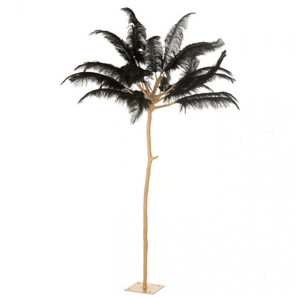 Lampada a Pianto Metallo Oro/Nero Large J-Line