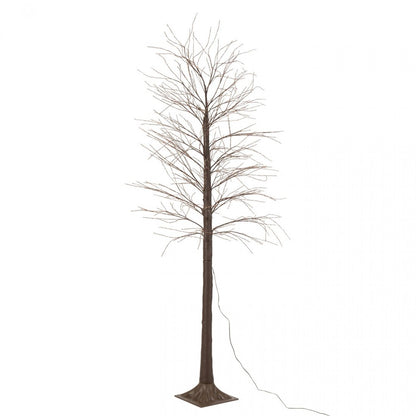 Albero di Natale 3000 LED Plastica Marrone Large H210cm J-Line
