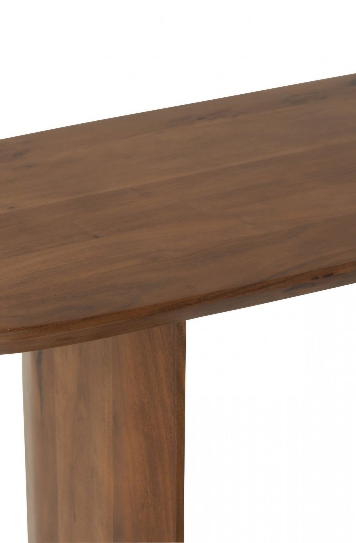 Consolle in legno di acacia marrone J-Line