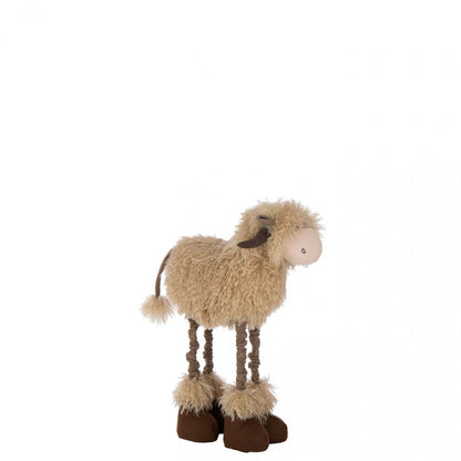 Mucca Telescopica in Poliestere Marrone Scuro/Beige Large J-Line