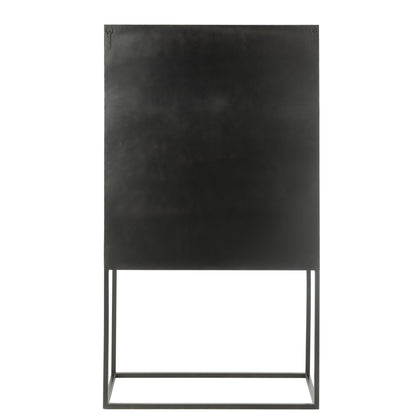 Mobiletto Shanil Legno/Ferro Nero J-Line
