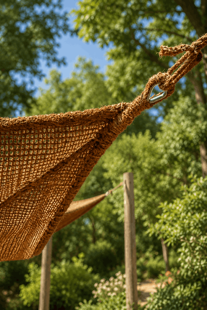 Vela ombreggiante Coco Rettangolare Naturale 400x300 Bazar Bizar