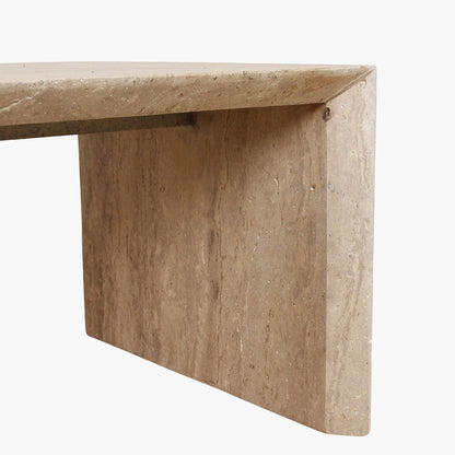 Tavolino da salotto in travertino Sleaky Raw Materials