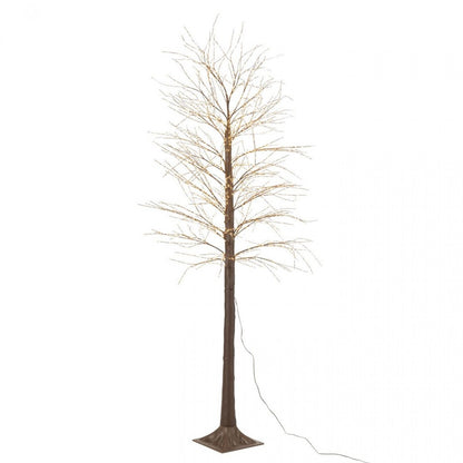 Albero di Natale 3000 LED Plastica Marrone Large H210cm J-Line