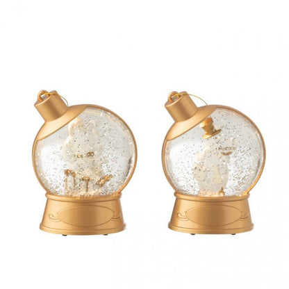 Set di 2 decorazioni da appendere a sfera d&