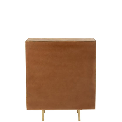 Mobile Nino Metallo/Legno di mango Naturale/Oro J-Line