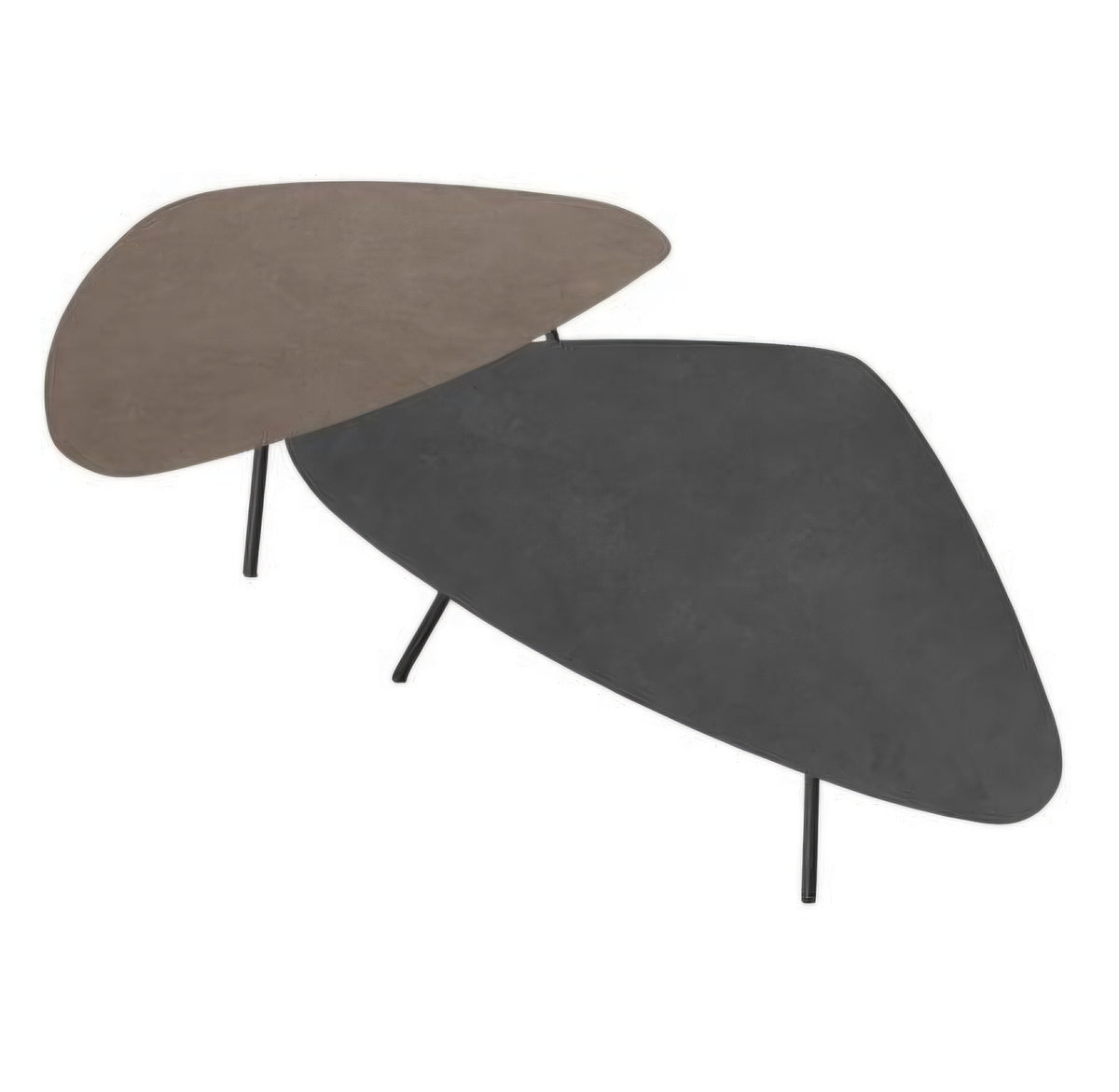 DTP Home Tavolino da salotto Scala Plectro Earth Set da 2