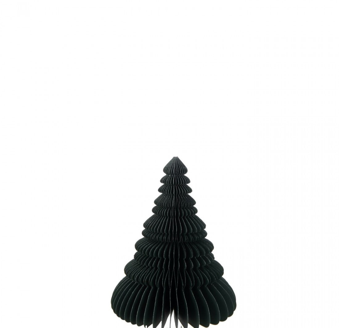 Albero di Natale Pieghevole in Carta Verde Set da 2 J-Line