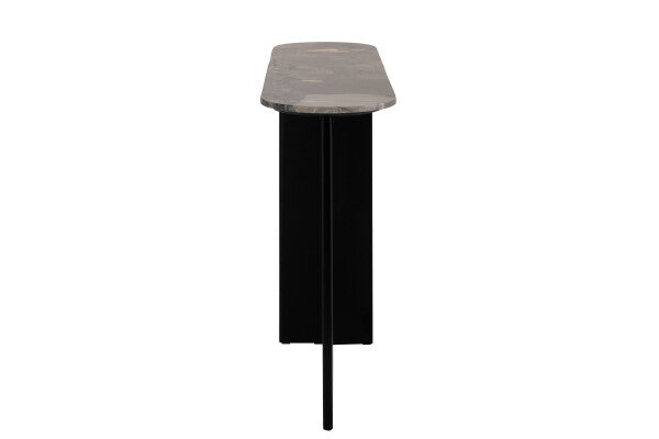 Consolle Mathilde Marmo Nero/Pesca J-Line