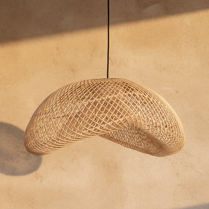 Lampada a sospensione Maze Organic Naturale XL Raw Materials