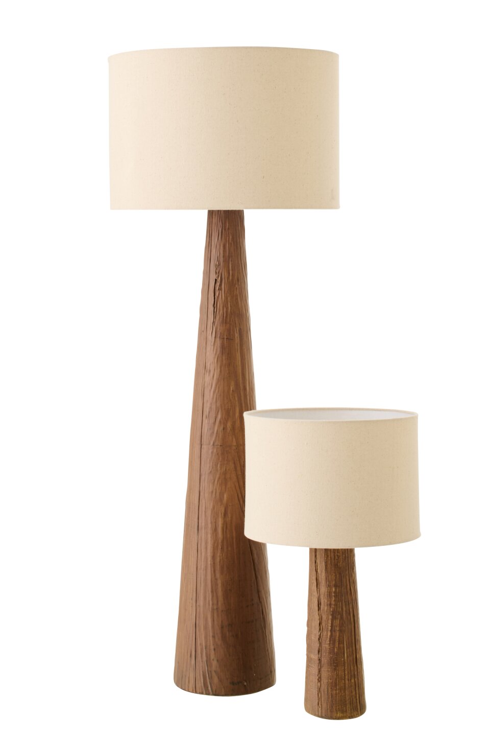 Lampada da terra Melina Ceramica Marrone Scuro Large J-Line