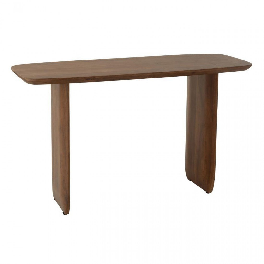 Consolle in legno di acacia marrone J-Line