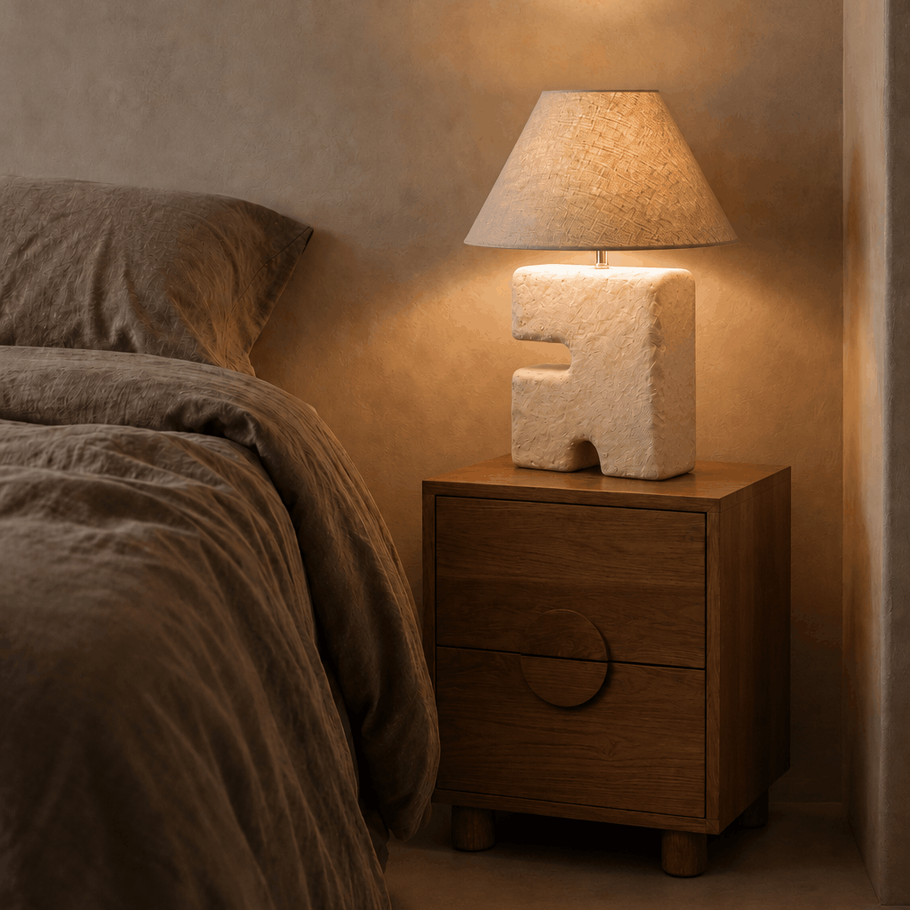 Lampada da tavolo L’Objet Bianca M Bazar Bizar