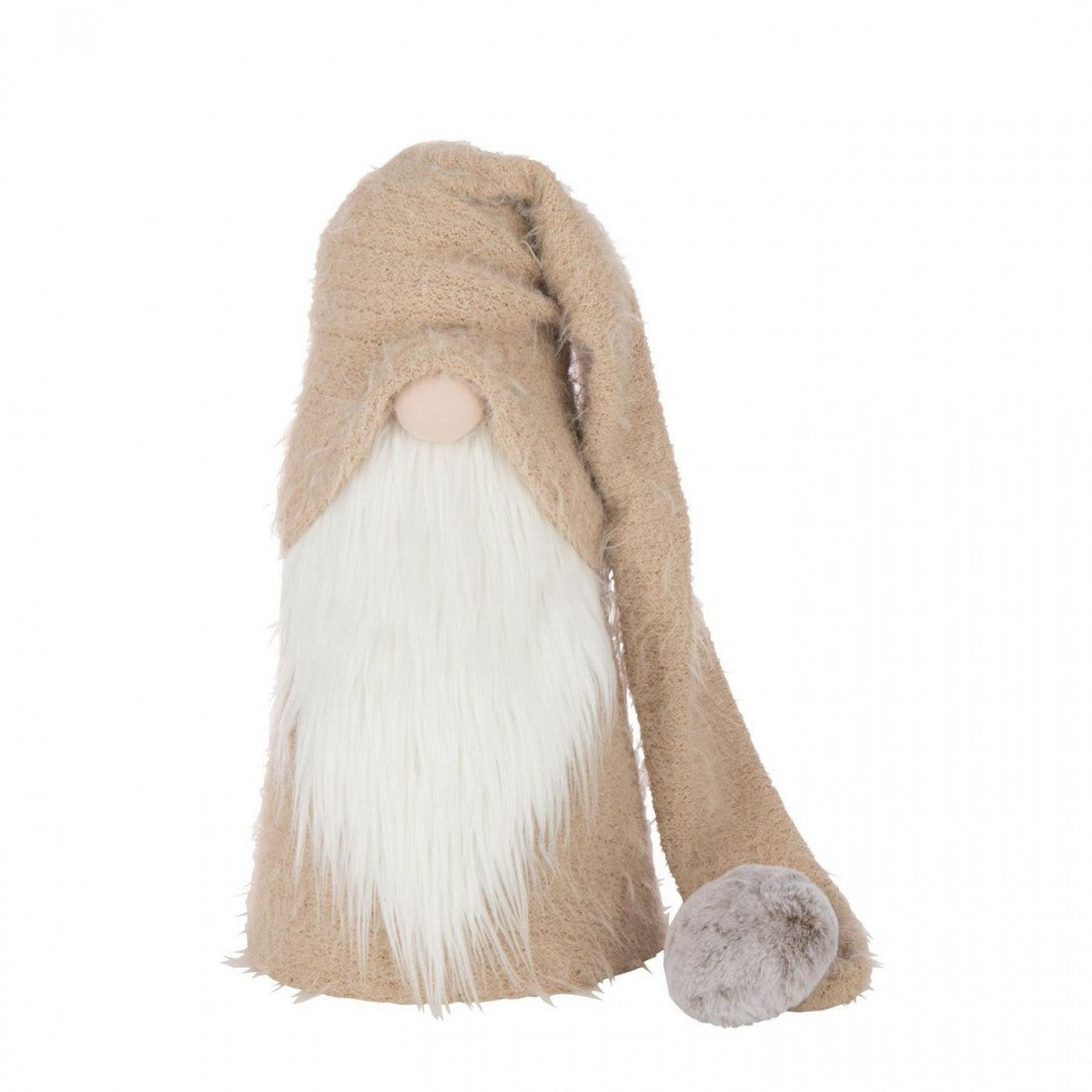 Babbo Natale Inverno Poliestere Beige/Bianco Grande J-Line