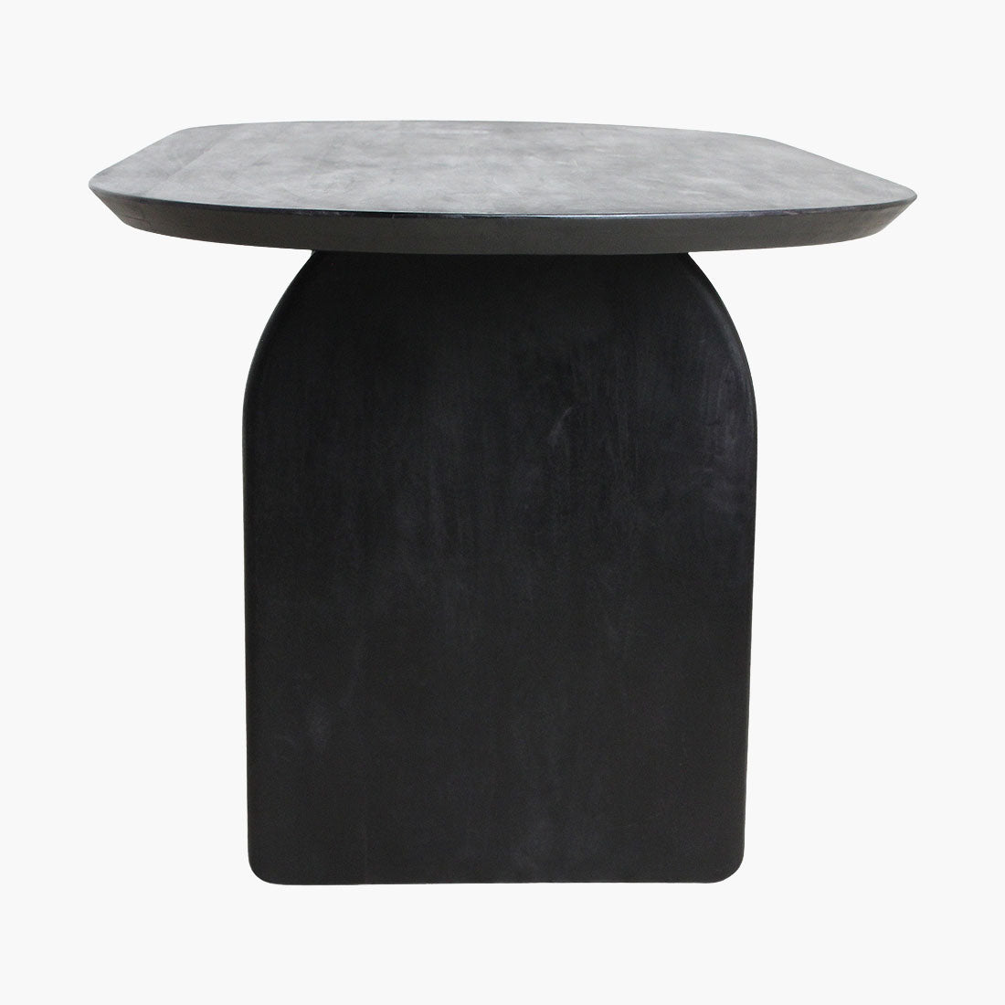 Tavolo da pranzo Bullnose Mix Nero 180cm Raw Materials