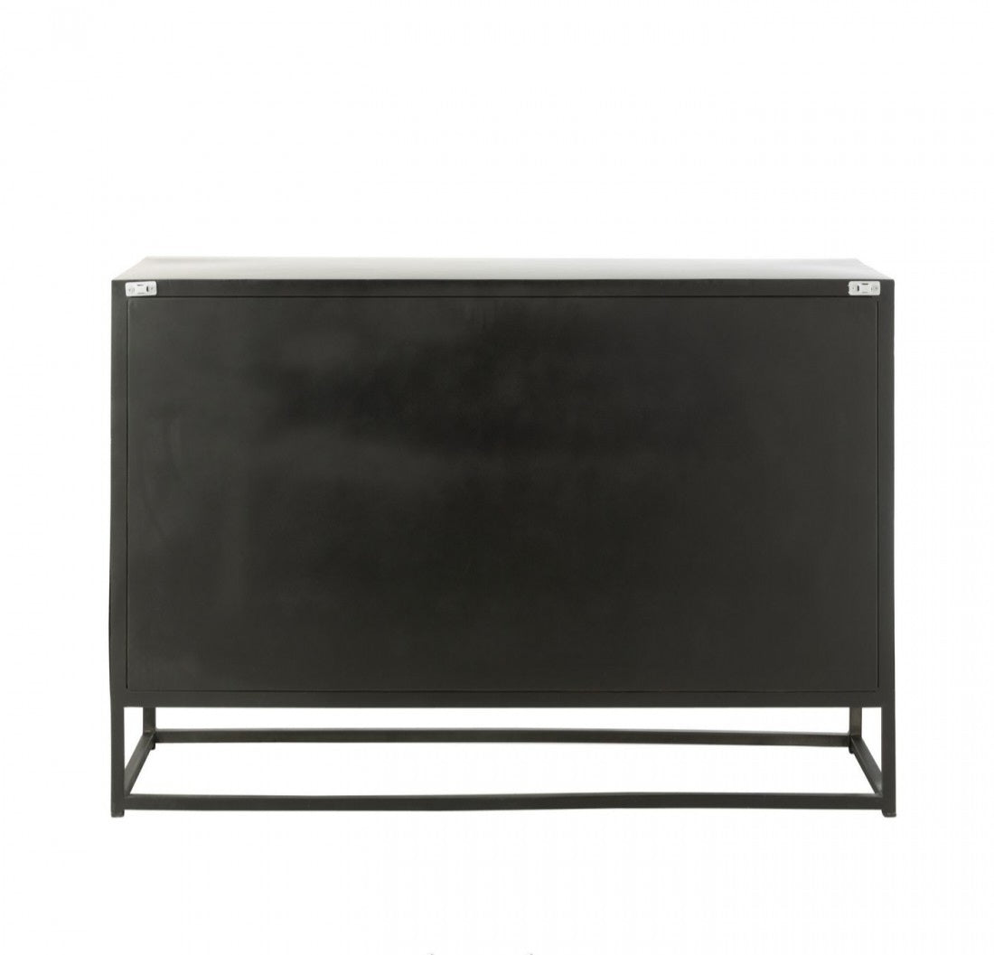 Credenza Shanil Legno/Ferro Nero J-Line