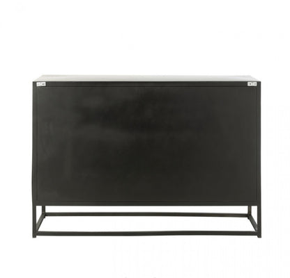 Credenza Shanil Legno/Ferro Nero J-Line