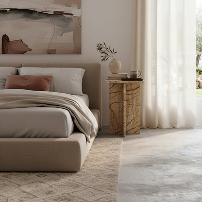 Tavolino Seoul Marmo Bizar Raw Materials
