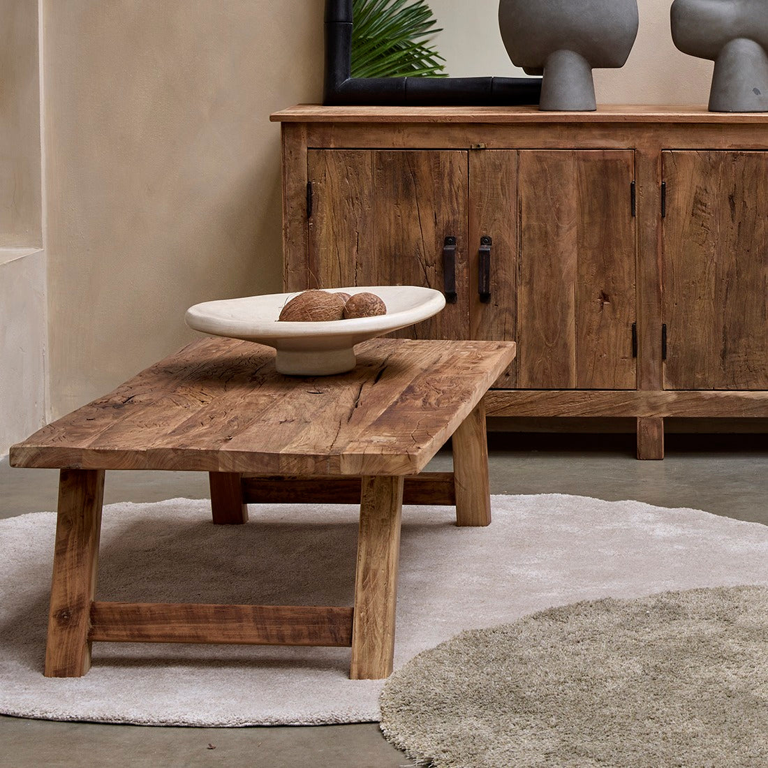 Tavolino da salotto Farmwood rettangolare Raw Materials