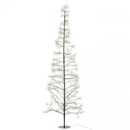 Albero di Natale 3000 LED Metallo Nero Large H300cm J-Line