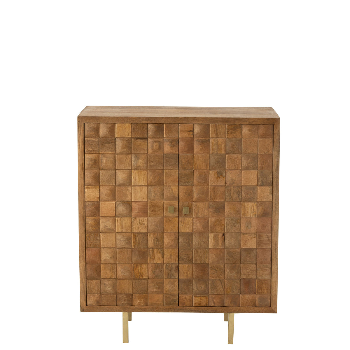 Mobile Nino Metallo/Legno di mango Naturale/Oro J-Line