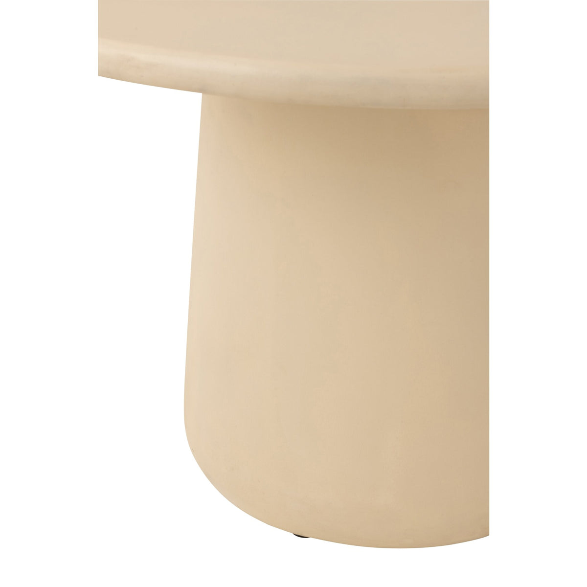 Tavolo da pranzo rotondo Ram Beige Ø118cm J-Line